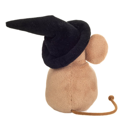 Peluche Souris d’Halloween avec Fantôme – 11 cm