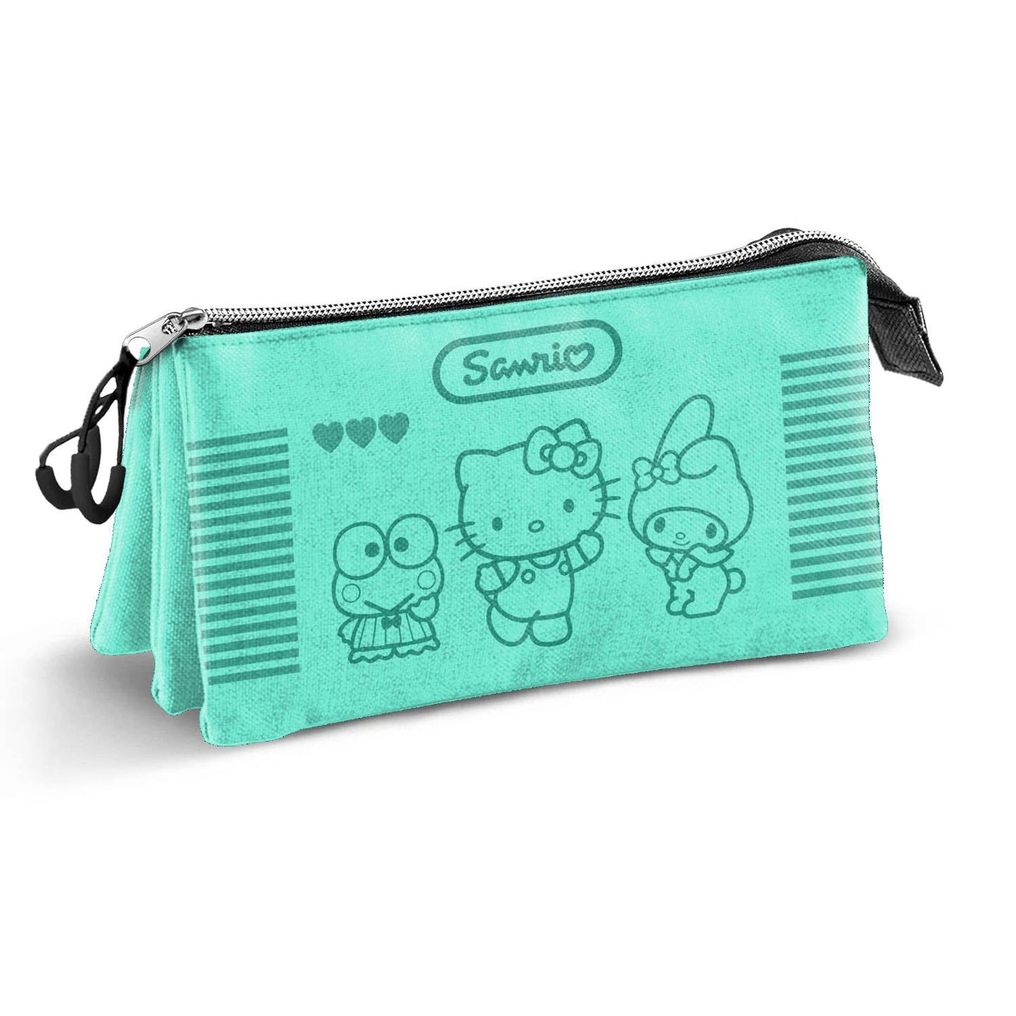 Trousse Triple Hello Kitty « Videogame »