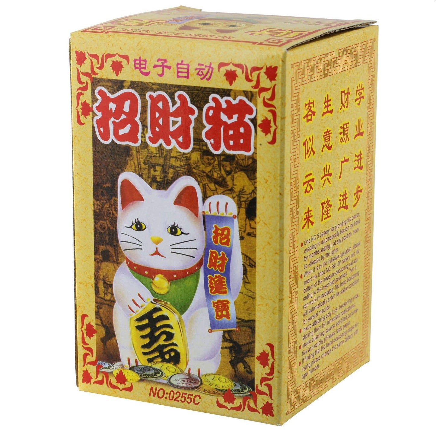 Lucky black cat 13cm