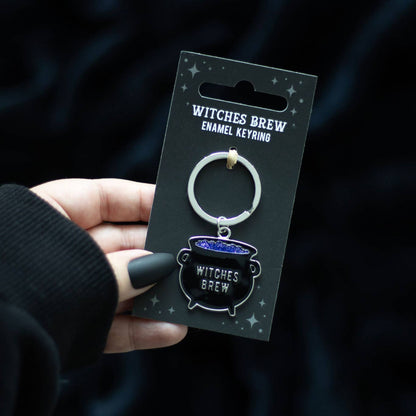 Porte-clés Gothic Witches Brew Chaudron