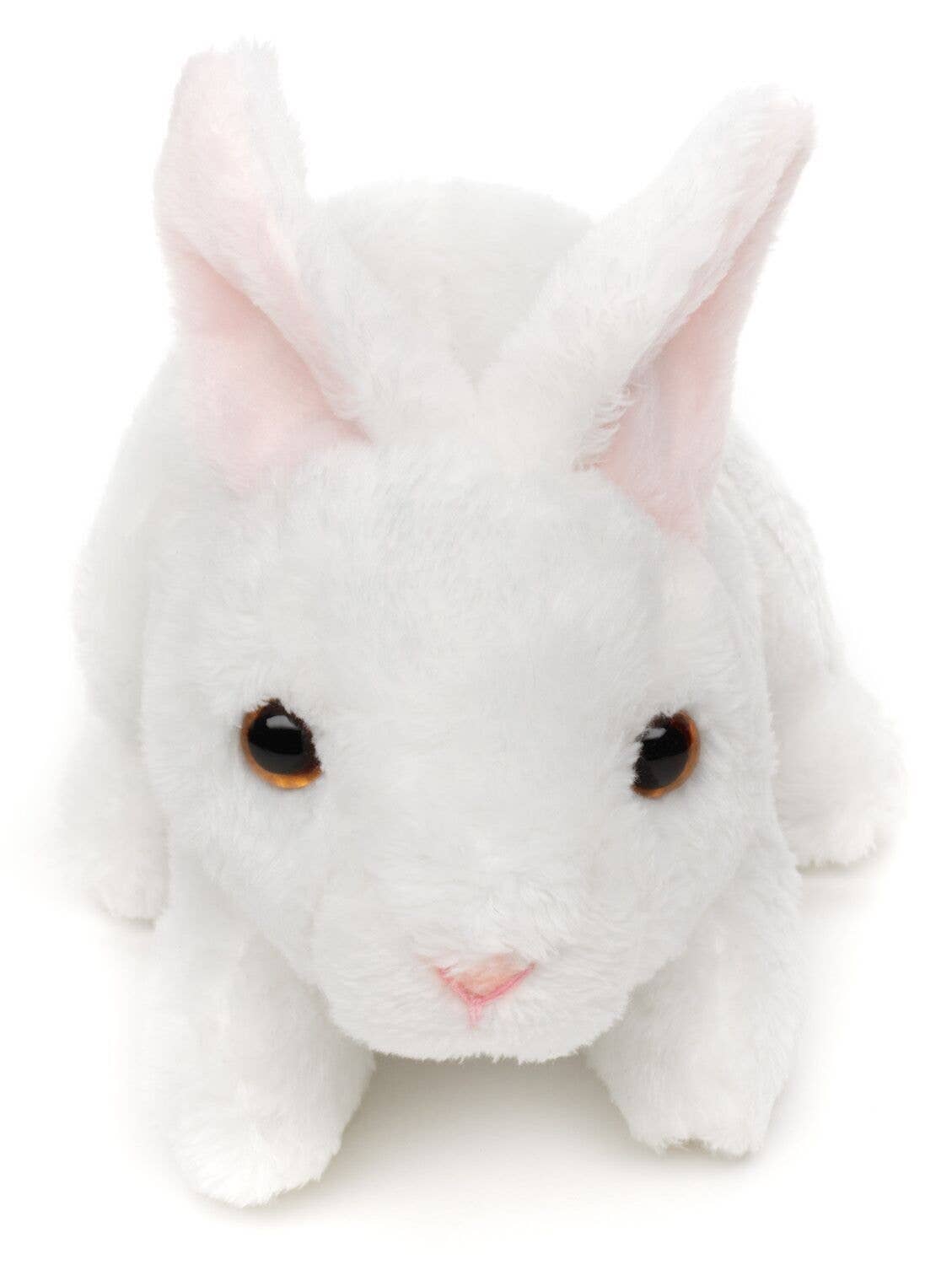 White bunny plush toy
