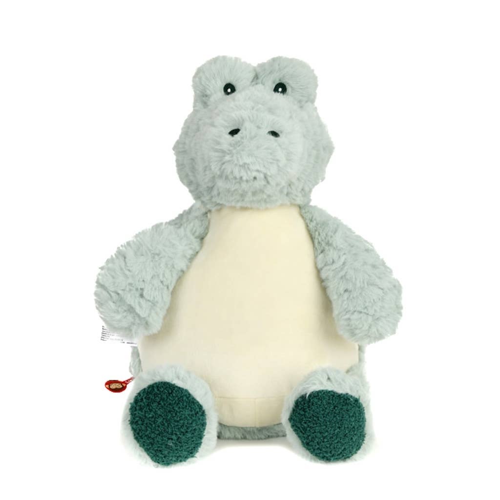 Peluche Alligator Bébé Scaley Dan à Rembourrage Amovible