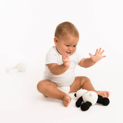 Crochet Plush - Black Panda