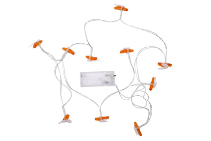 Lichterkette mit Bienenmotiv