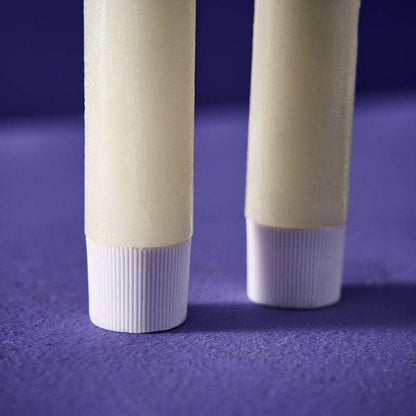 S/4 LED Stick Candle, Cream, H.24.5 cm with remote control