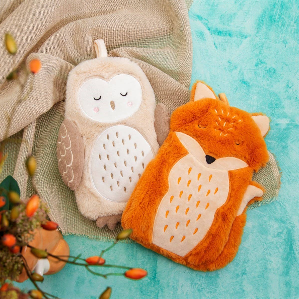 Finley the Fox Hot Water Bottle