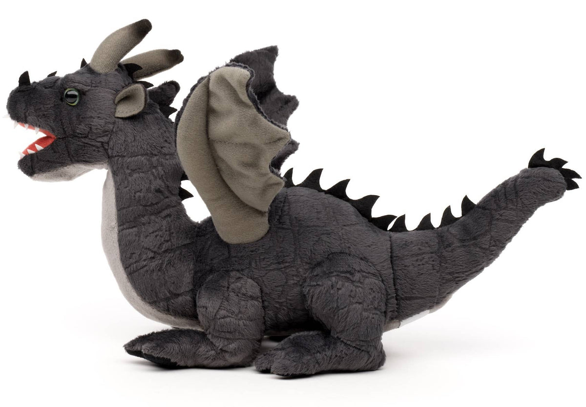 Grey dragon plush