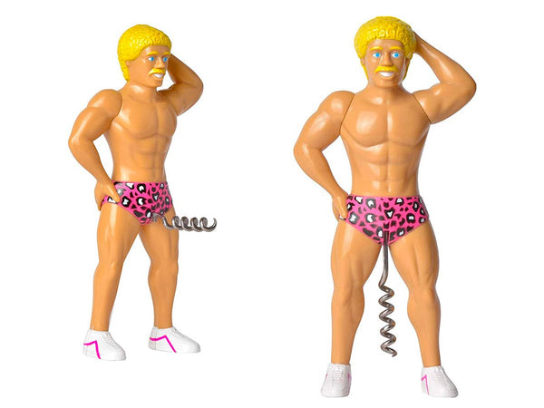 Blonde man bottle opener