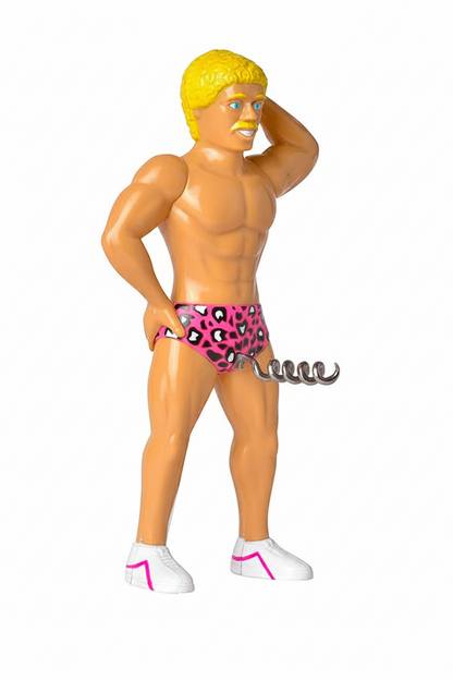 Blonde man bottle opener