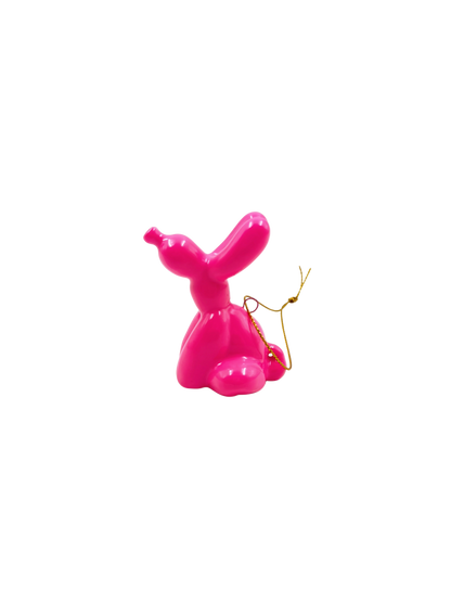 Christmas decoration “Balloon Dog Rose”