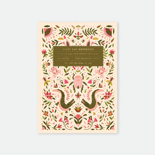 Pink Croco - A5 Notebook