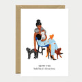 Cat Dinner’s Time - Greeting Card