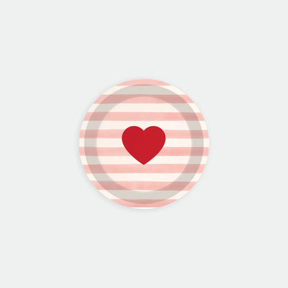 Pink stripes – Coaster
