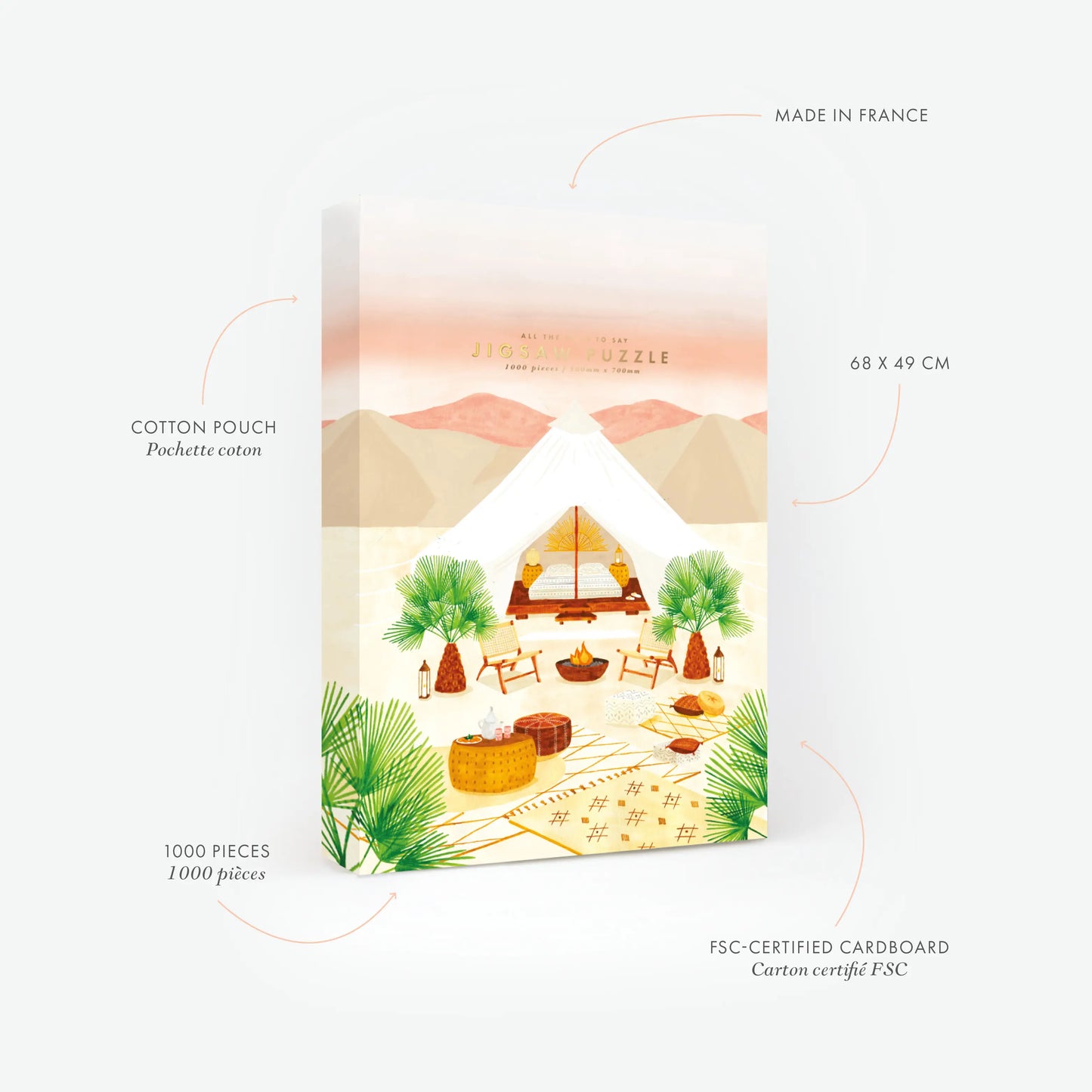 Glamping - 1000-piece Puzzle