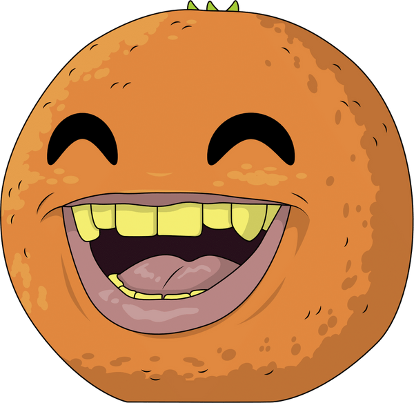 Orange agaçante