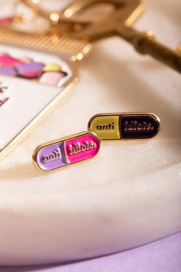 Anti-Idiot Duo - Pins