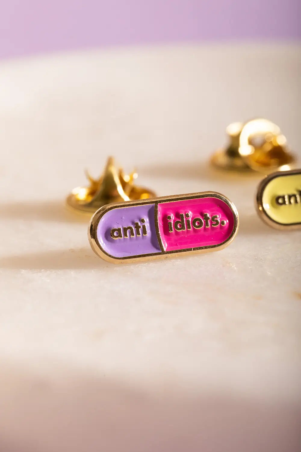 Anti-Idiot Duo - Pins