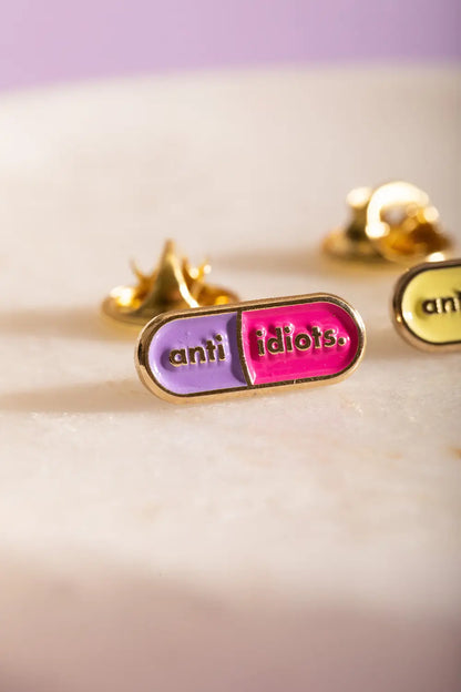 Anti-Idiot Duo - Pins
