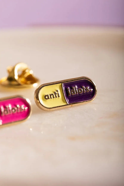 Anti-Idiot Duo - Pins