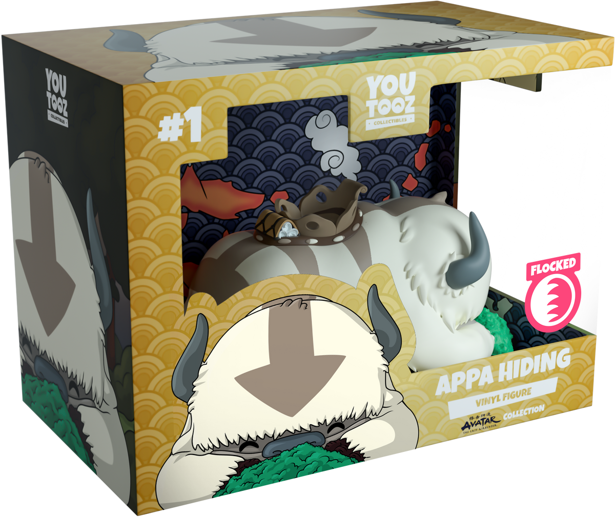 Appa Hiding Flocked