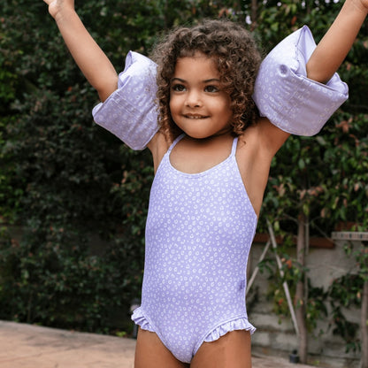 Arm Bands - Lilac - Leopard