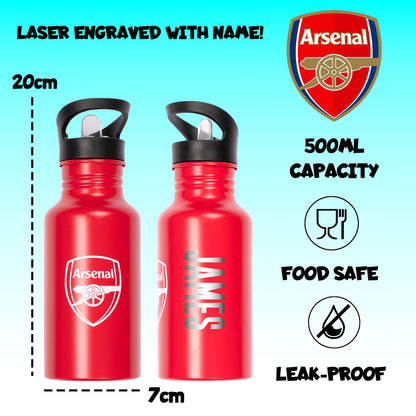 Arsenal FC Metal Gourde 500ml
