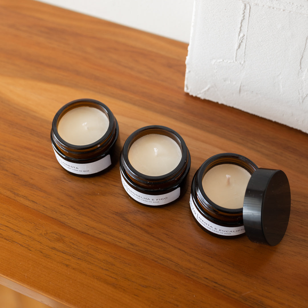Coffret de 3 bougies parfumées – Oito.Atelier – vue 3