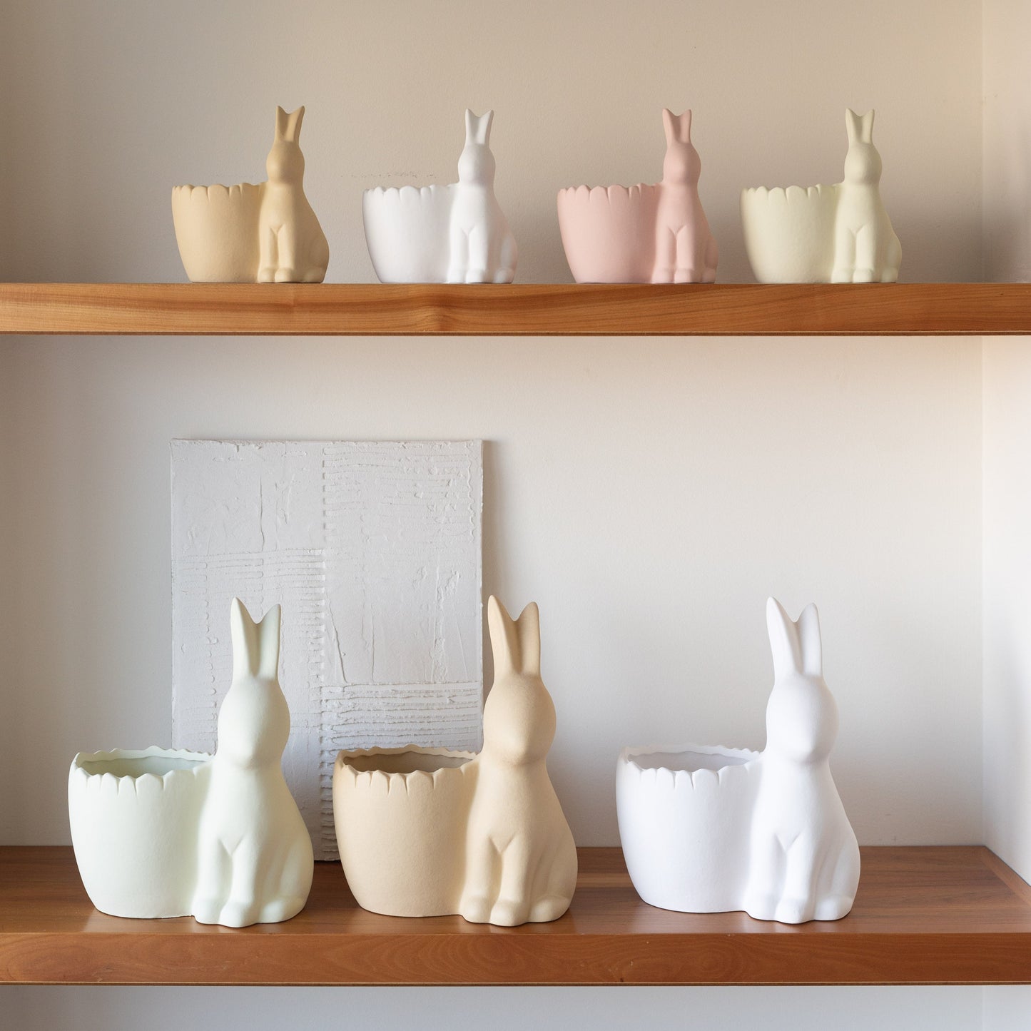 Vase lapin en céramique – Oito.Atelier – vue 3