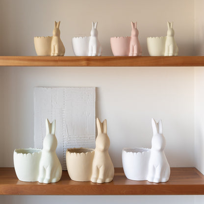Vase lapin en céramique – Oito.Atelier – vue 3