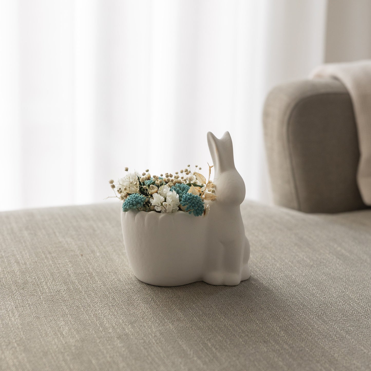 Vase lapin en céramique – Oito.Atelier – vue 12