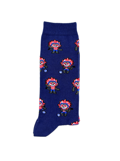 Chaussettes Atlético de Madrid « Indi » – Bleu Marine - Chulé