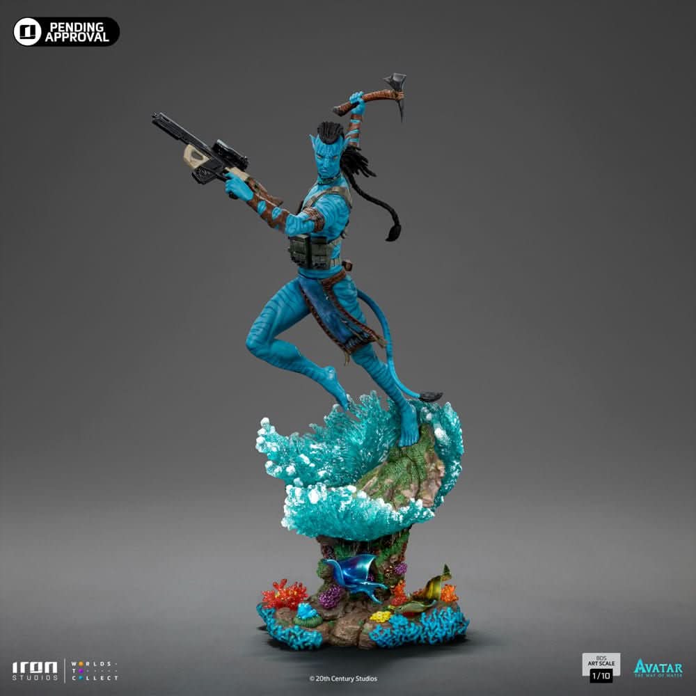 Jake Sully Statue - Avatar: The Way of Water - Art Scale 1/10 - Iron Studios