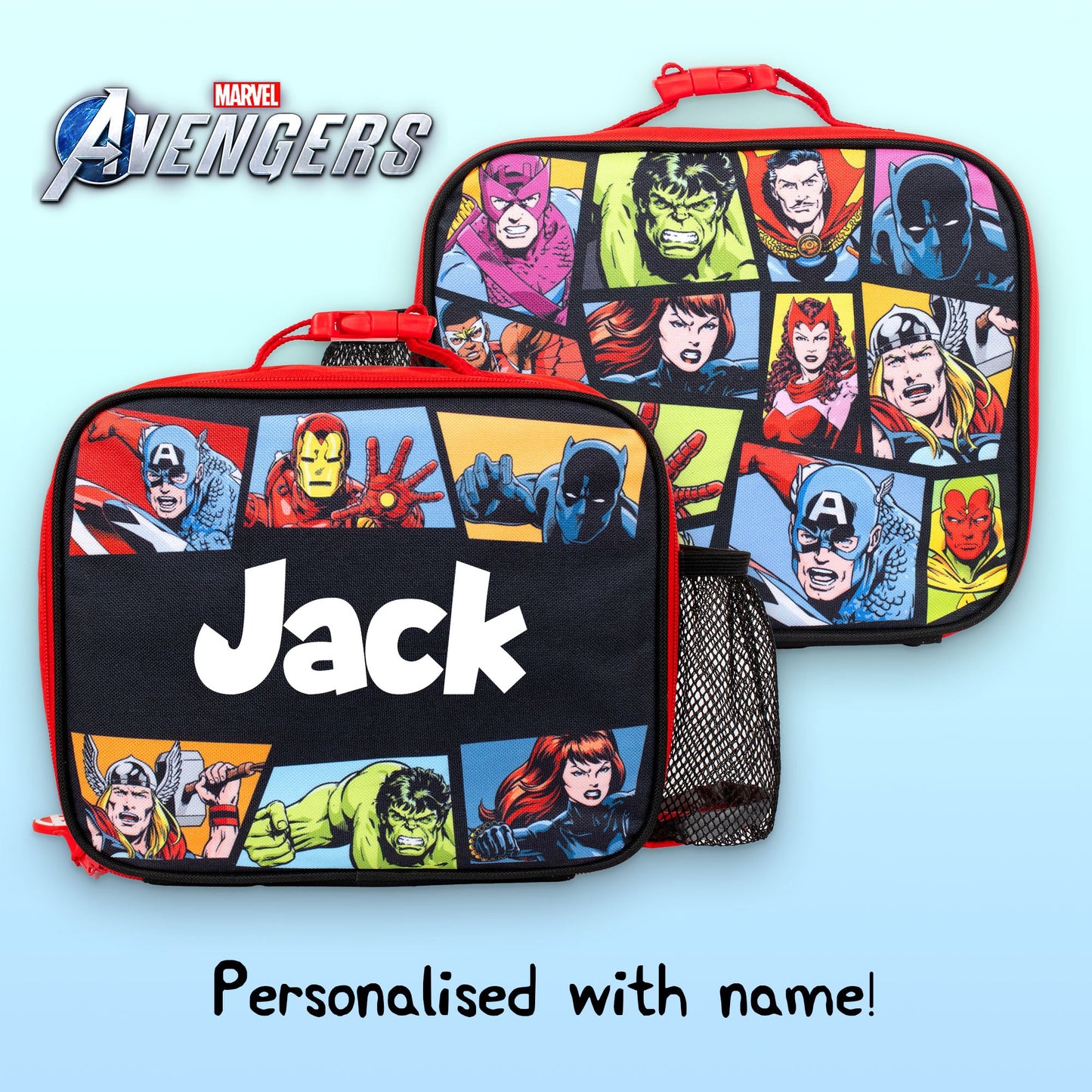 Personalized Lunch Bag - Marvel Avengers