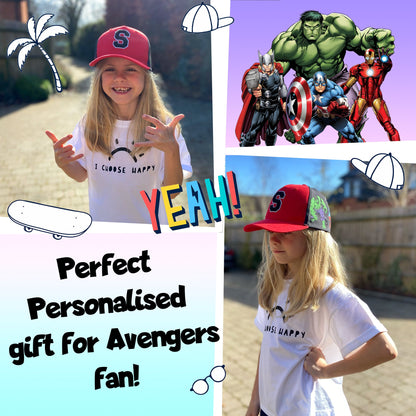 Casquette de baseball Marvel personnalisée