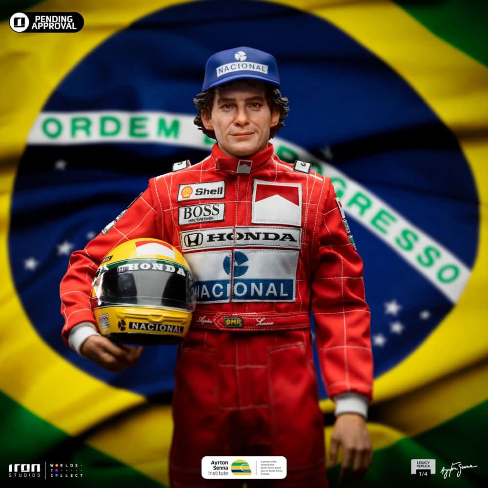 Ayrton Senna Statue - Legacy Replica 1/4 - Iron Studios