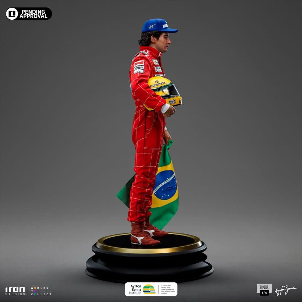 Ayrton Senna Statue - Legacy Replica 1/4 - Iron Studios