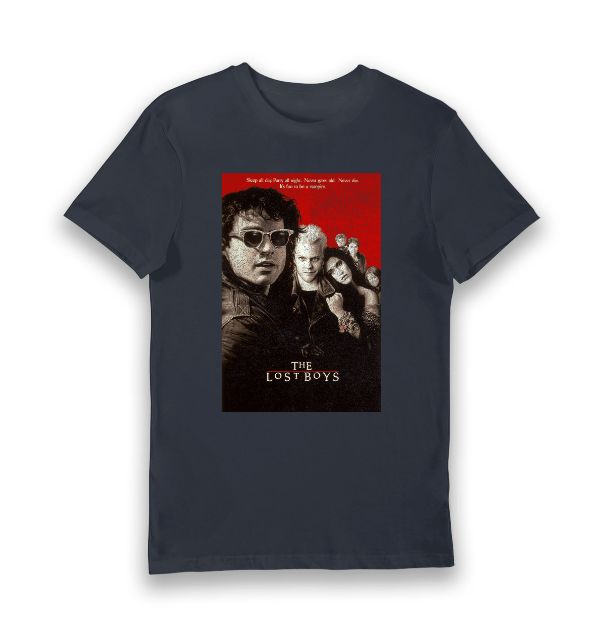 T-shirt adulte The Lost Boys affiche classique
