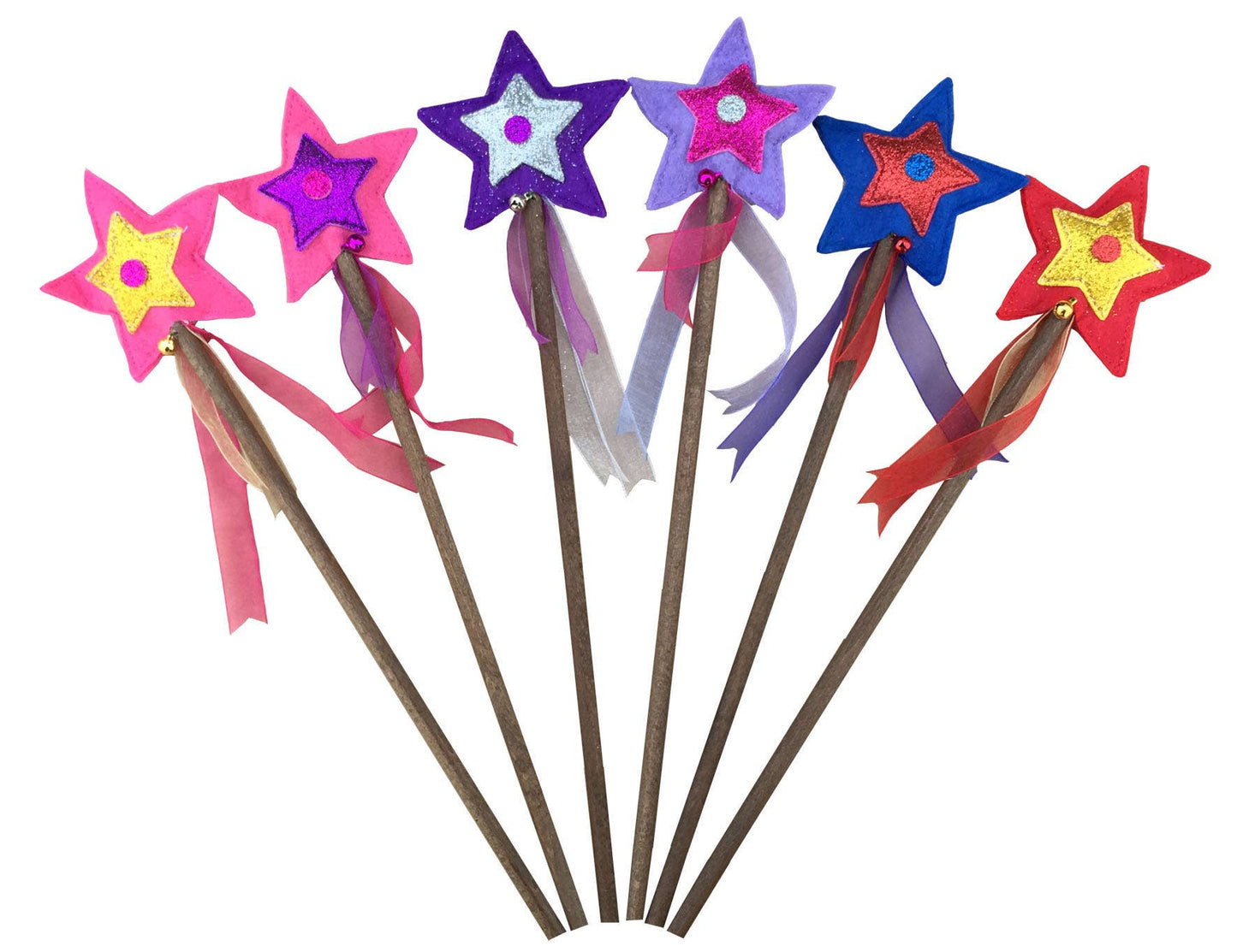 BAGUETTE MAGIQUE EN FEUTRE ET GINGEMBRE - KALID MEDIEVAL