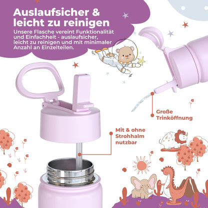 Unicorn Bundle - Bento Box M & Water Bottle 450ml & Insulated Bottle 400ml