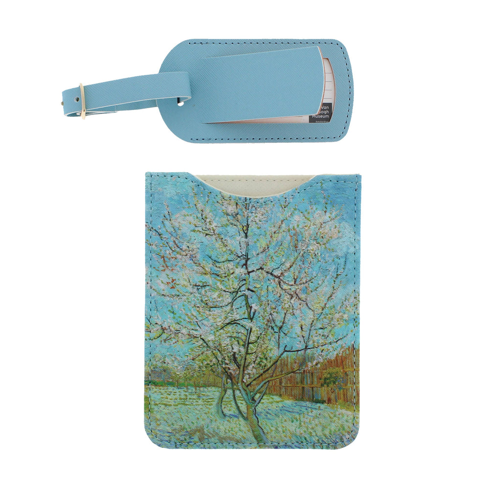 Porte-Passeport et Étiquette à Bagage Van Gogh