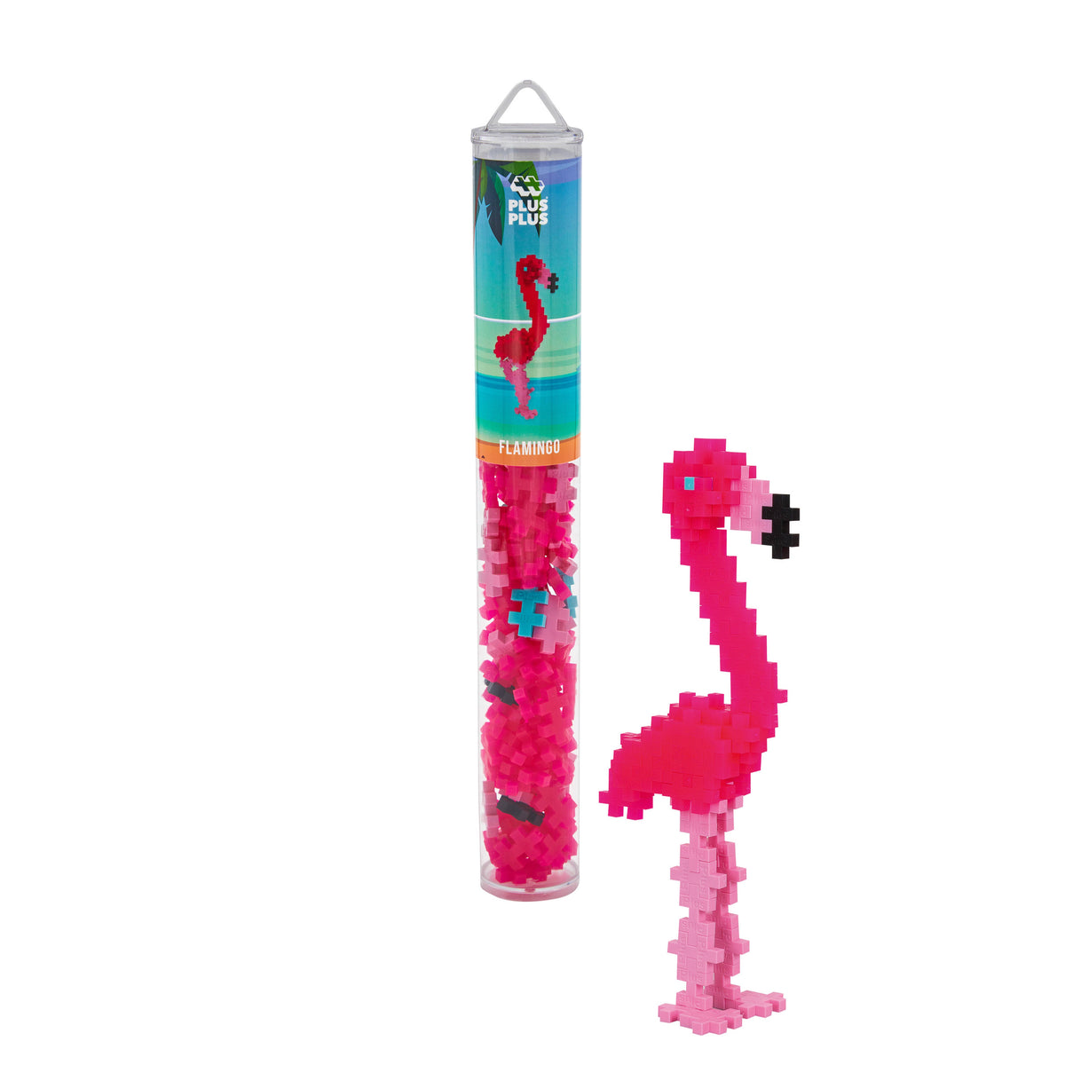 Tube 100 Pcs - Animaux - Jeu de construction