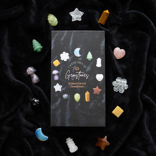 Crystal Advent Calendar in the shape of 12 days of Christmas