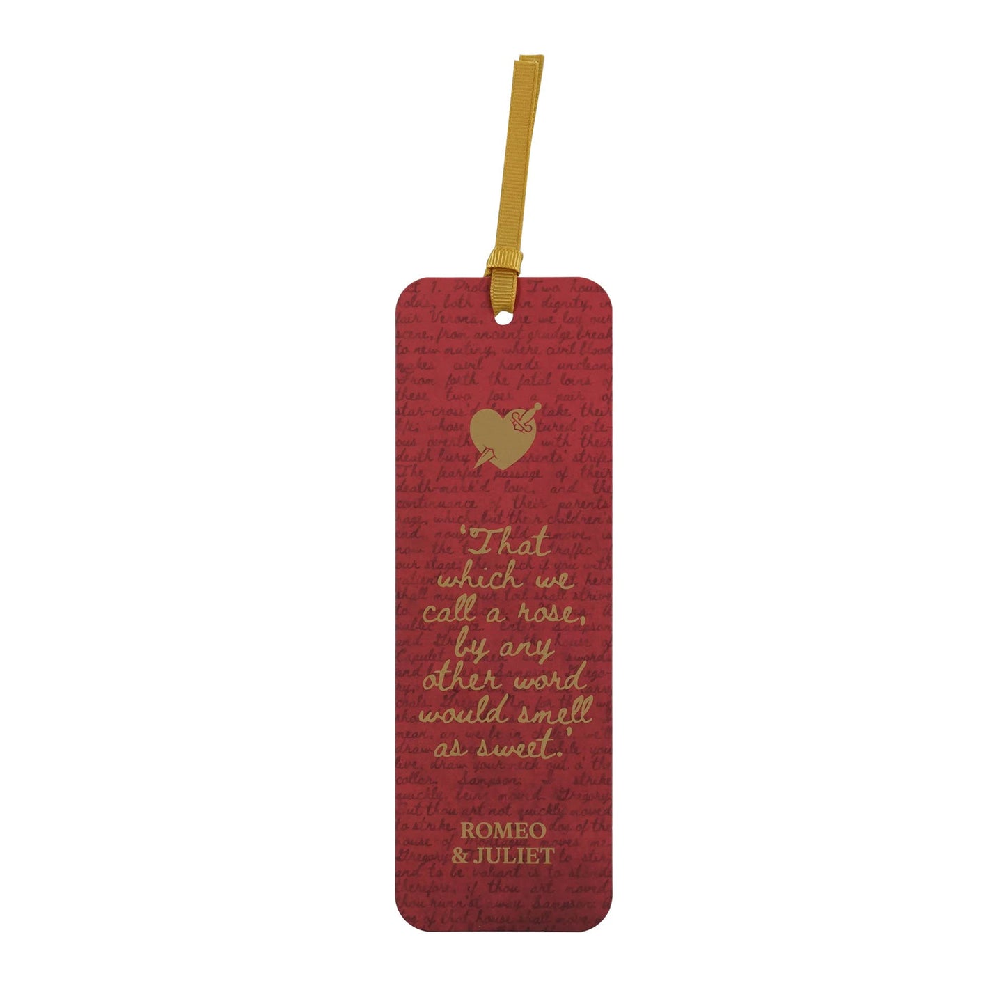 Shakespeare Romeo and Juliet Paper Bookmark