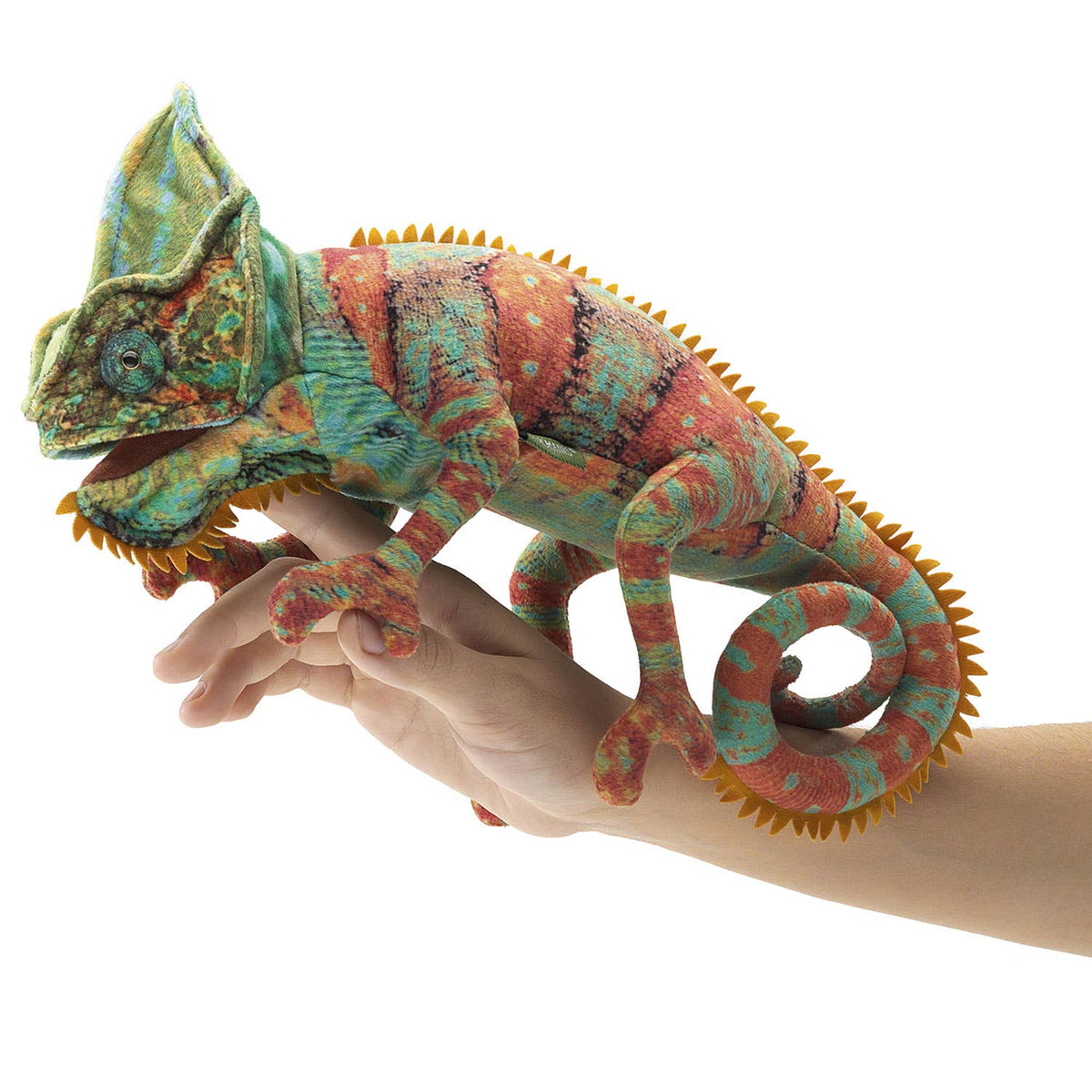 Little Chameleon Hand Puppet