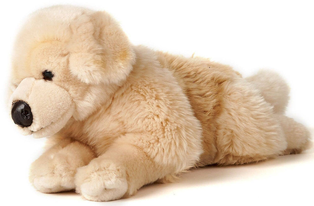 Peluche Golden Retriever, Couché - 39 cm (Longueur)