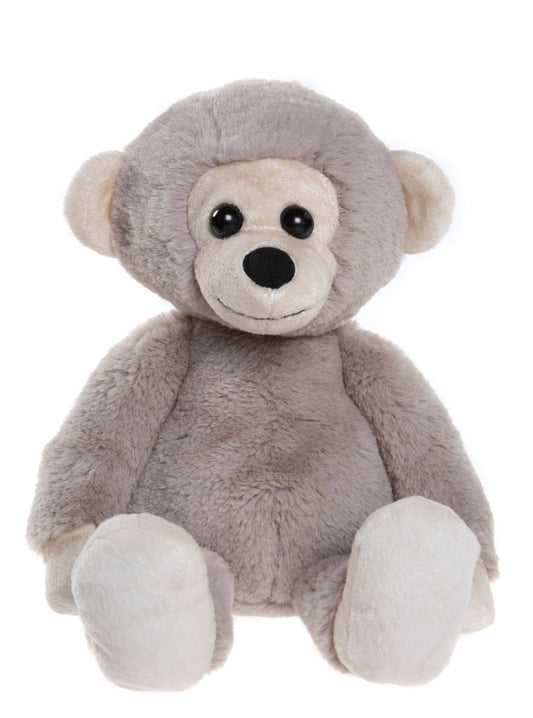 Bear & Me Pebble Gray Naughty Monkey pluche speelgoed