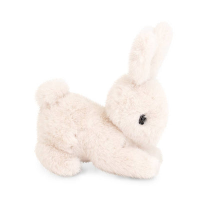 Ultra-soft white rabbit plush toy (20 cm) - 0+