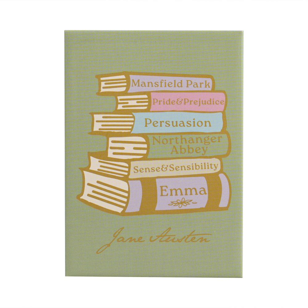 Aimant Jane Austen - Métal Livres