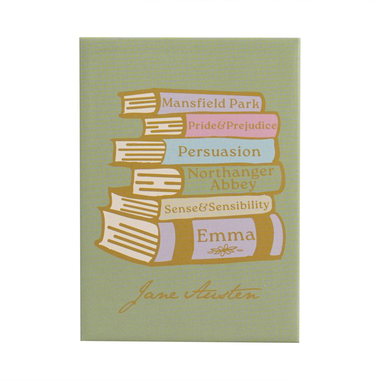 Metalen magneet - Jane Austen (Boeken)