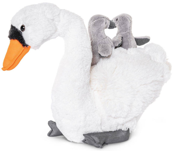 Peluche Cygne avec bébés Uni Toys